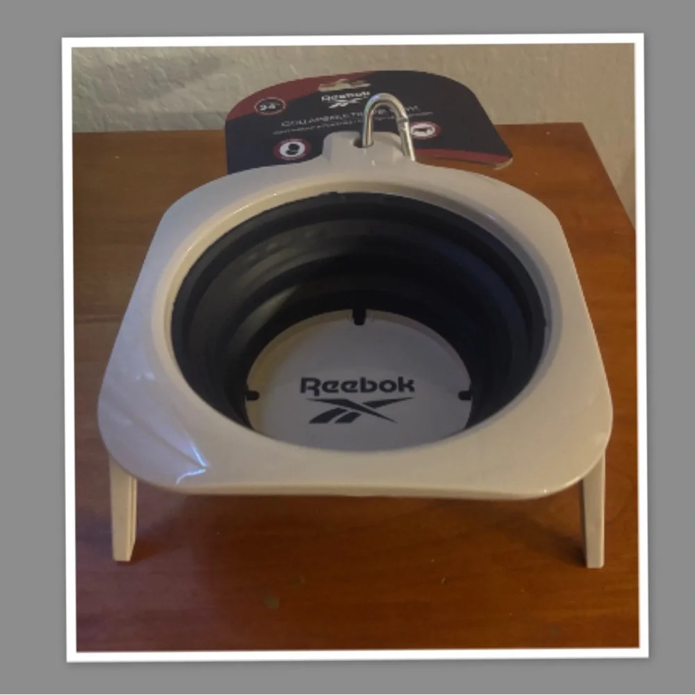 Reebok Collapsible Travel Pet Bowl For On the Go